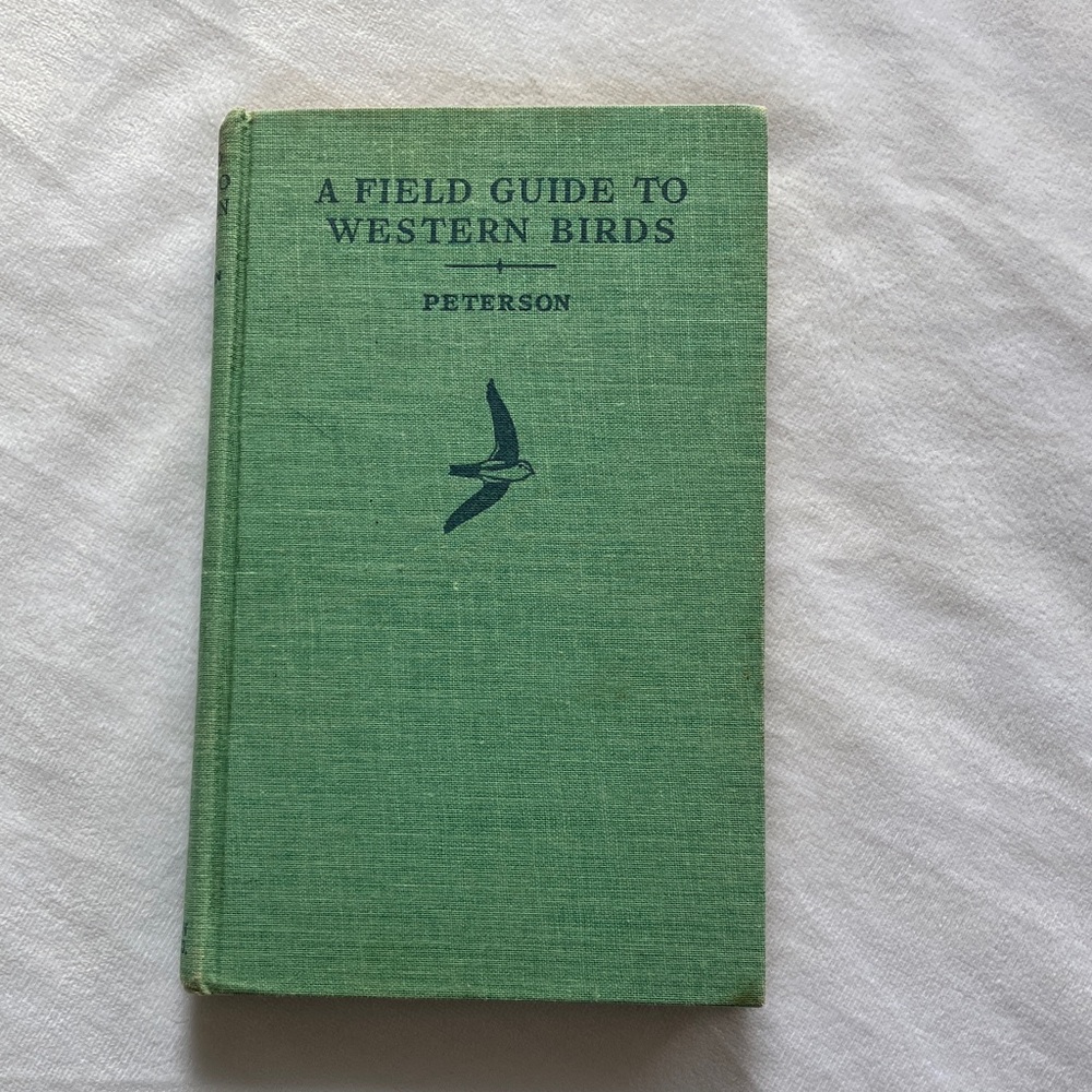 Vintage Peterson Bird Field Guide